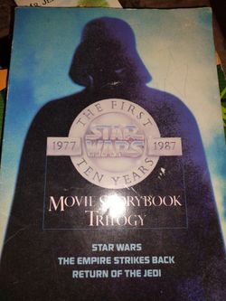 Vintage Random House 1987 The First 10-year Star Wars Storybook Movie Trilogy