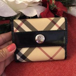 Authentic Burberry Small wallet 