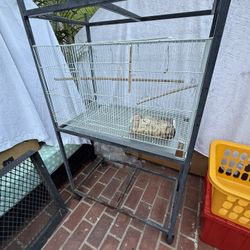 Bird Cages And Bird Stand