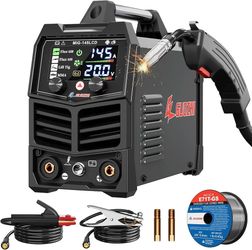 Brand new in box 145A MIG Welder, 3 in 1 Welders FLUX MIG/Lift TIG/ARC Multi-Process IGBT Inverter Welder, 110V Welding Machine, ‌Flux Core Welder wit