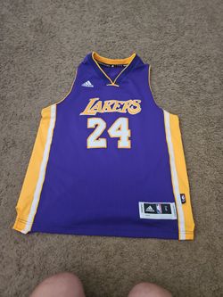 Adidas Lakers jersey, Kobe #24, size large in kids.