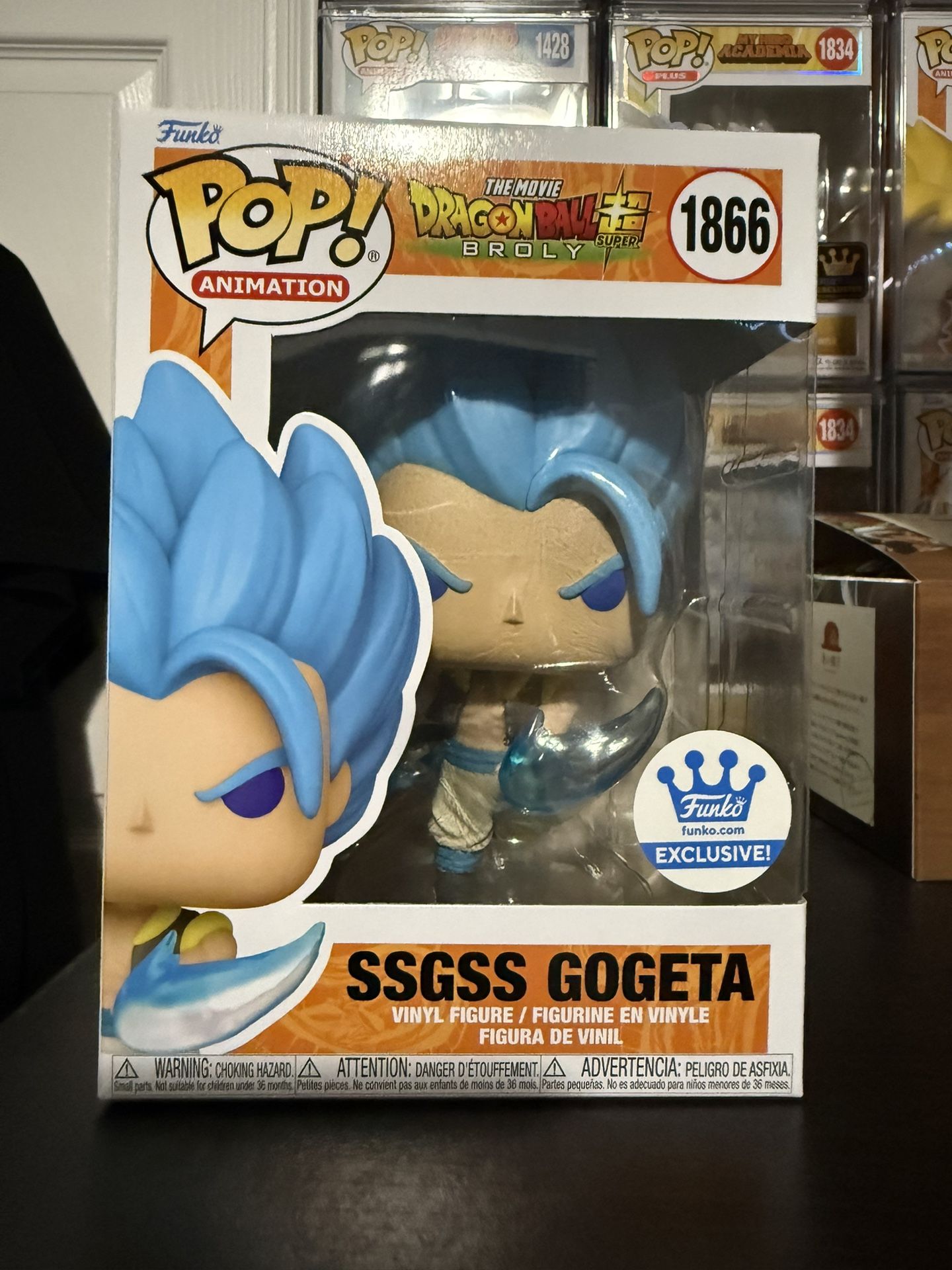 SSGSS GOGETA Funko Pop #1866 Funko Exclusive