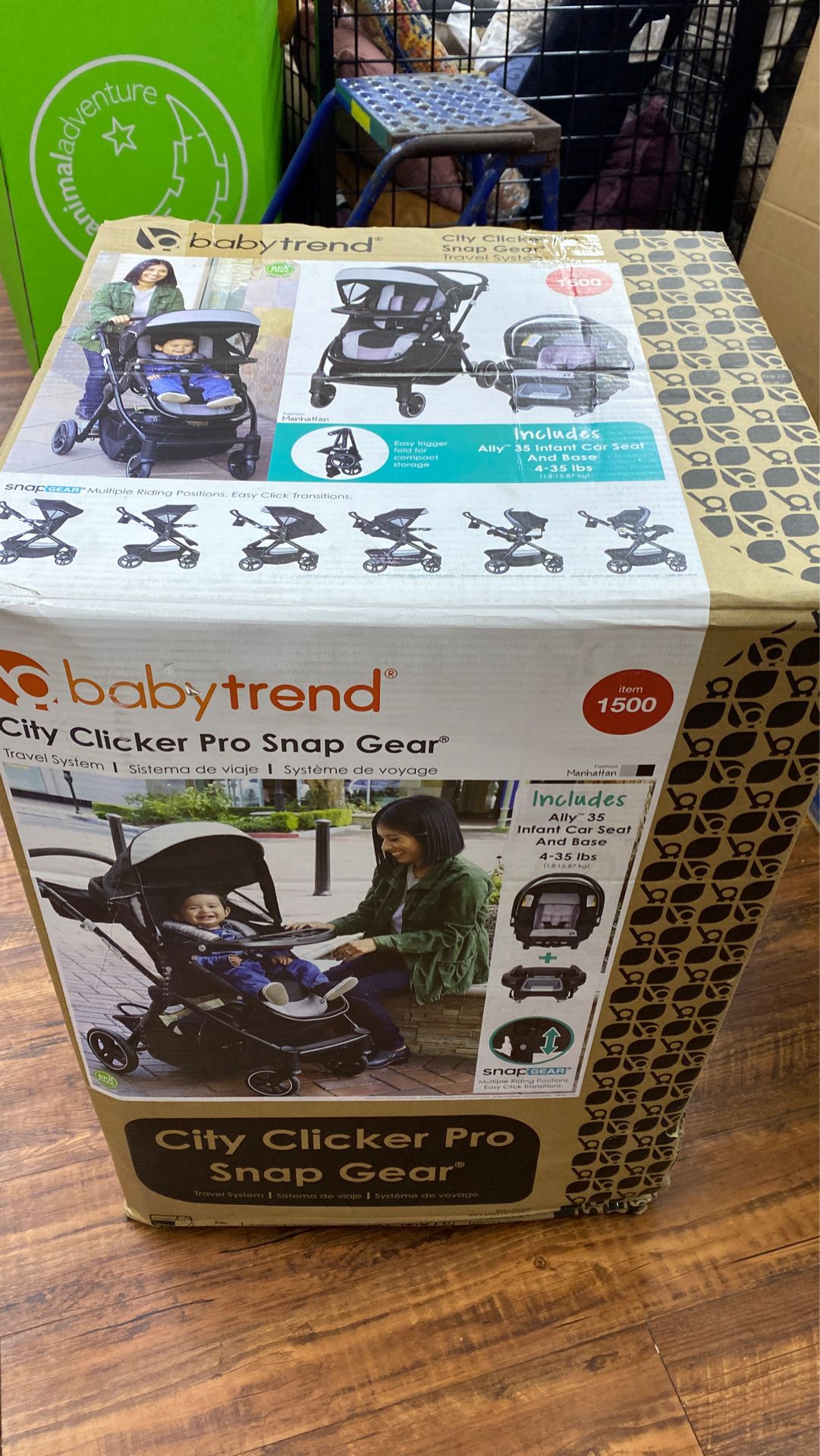 Baby trend stroller and car seat new in box