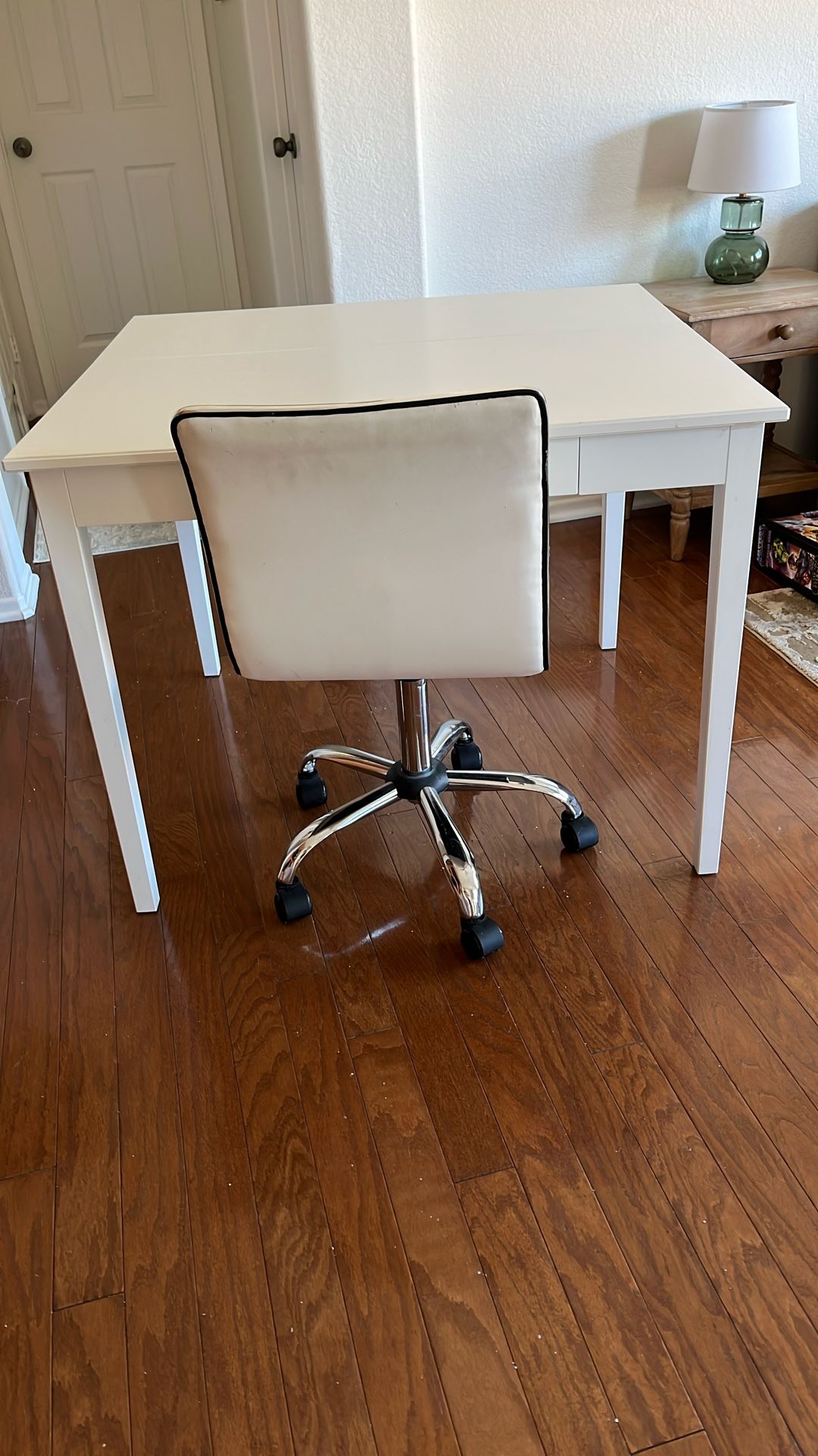 IKEA IDANÄS Drop-leaf table, white