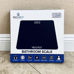 Inevifit Bathroom Scale (BRAND NEW)