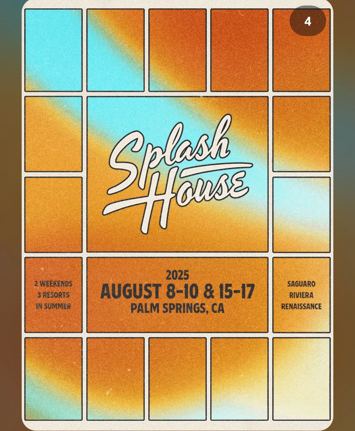 Splash House Wkd 2 Pass + VIP Afters