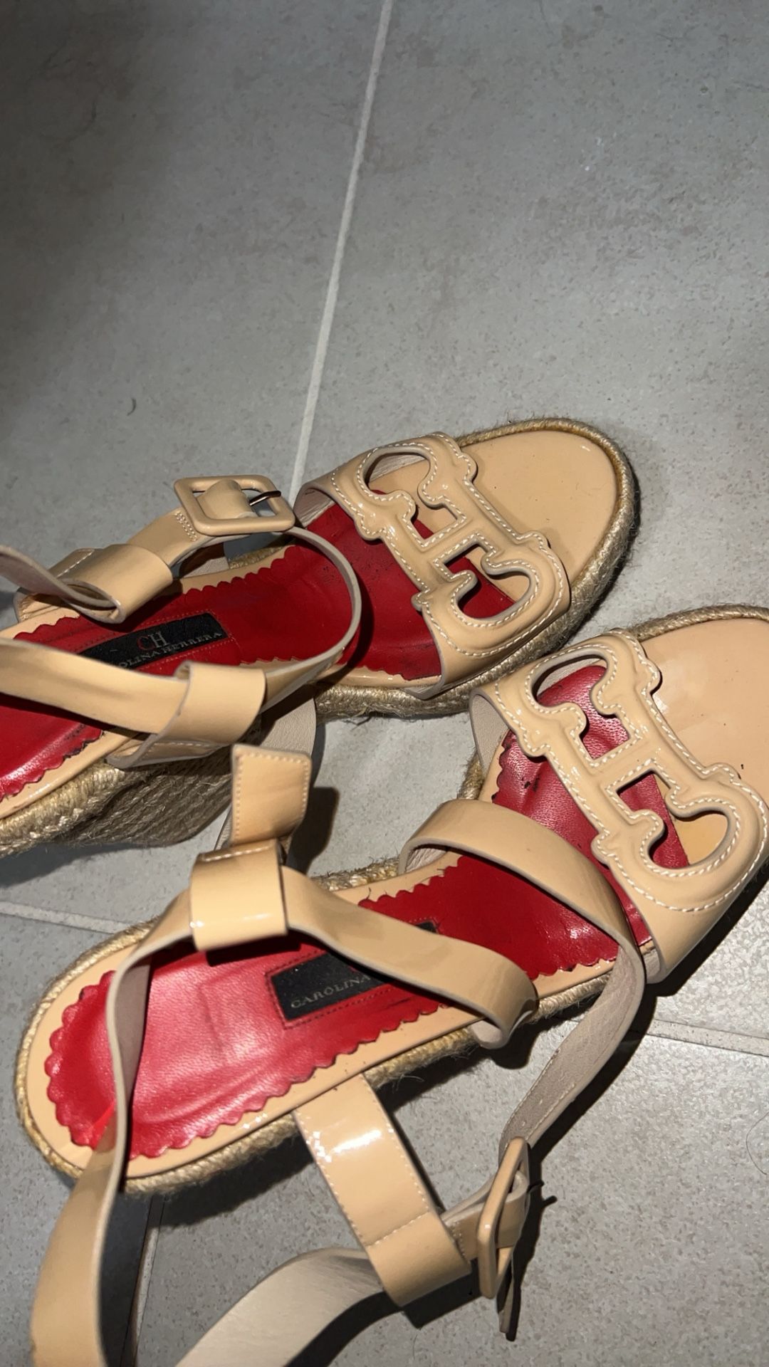 Carolina Herrera Wedges 37