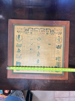 Antique Herb And Spice Holder