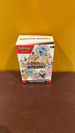 Pokemon Scarlet and Violet Prismatic Evolutions Booster Bundle