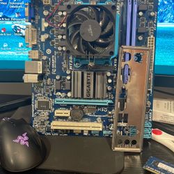 Gigabyte Motherboard, AMD CPU And Ram