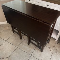 Wooden Folding Table 