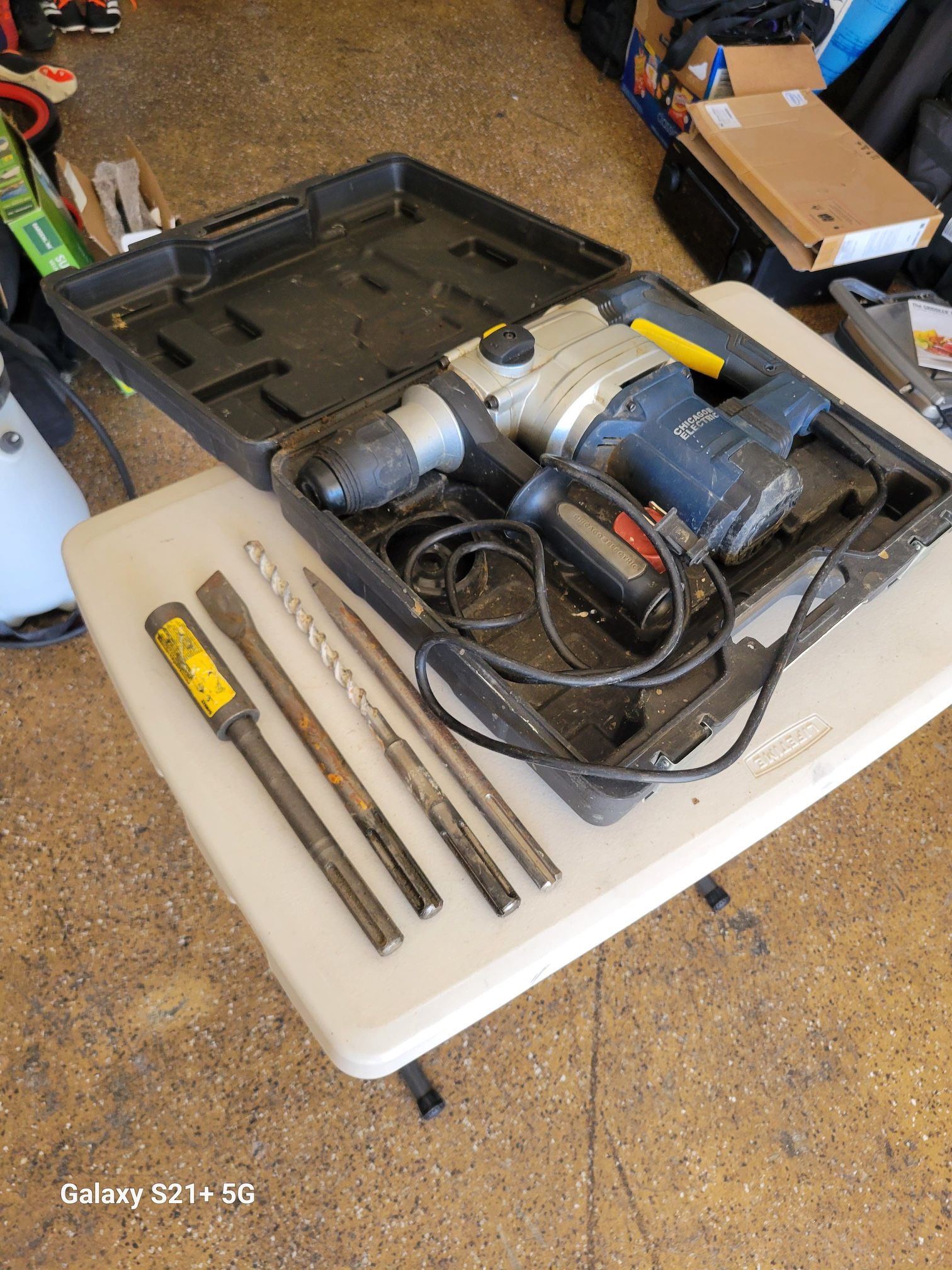 Chicago Rotary Hammer Drill