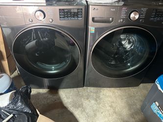 LG washer and dryer