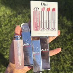 Dior gift set Lip balms 3 pcs regalos mujer