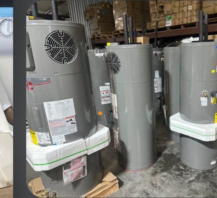 50 gallons water heater Hybrid new open box item 1000.Each