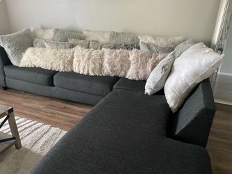 Grey sectional for sale
