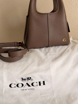 Coach Pebbled Leather Shoulder Bag