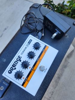 Orange terror stamp pedal