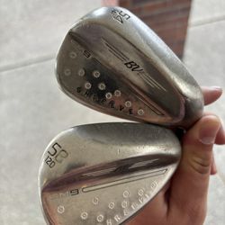 2 Titleist Vokey Wedges (54* & 58*)
