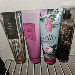 Bath N Body  Spray And Creams