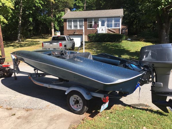 1985 hydrostream 15ft viper with 90hp yamaha and trailer