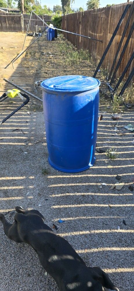 Empty Water Drum