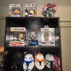 Star Wars And some one piece funko Pops And Legos
