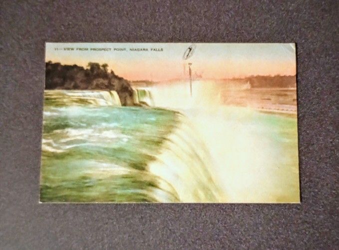View from Prospect Point Niagara Falls Vintage Collectible Posted 1948 Postcard A-1