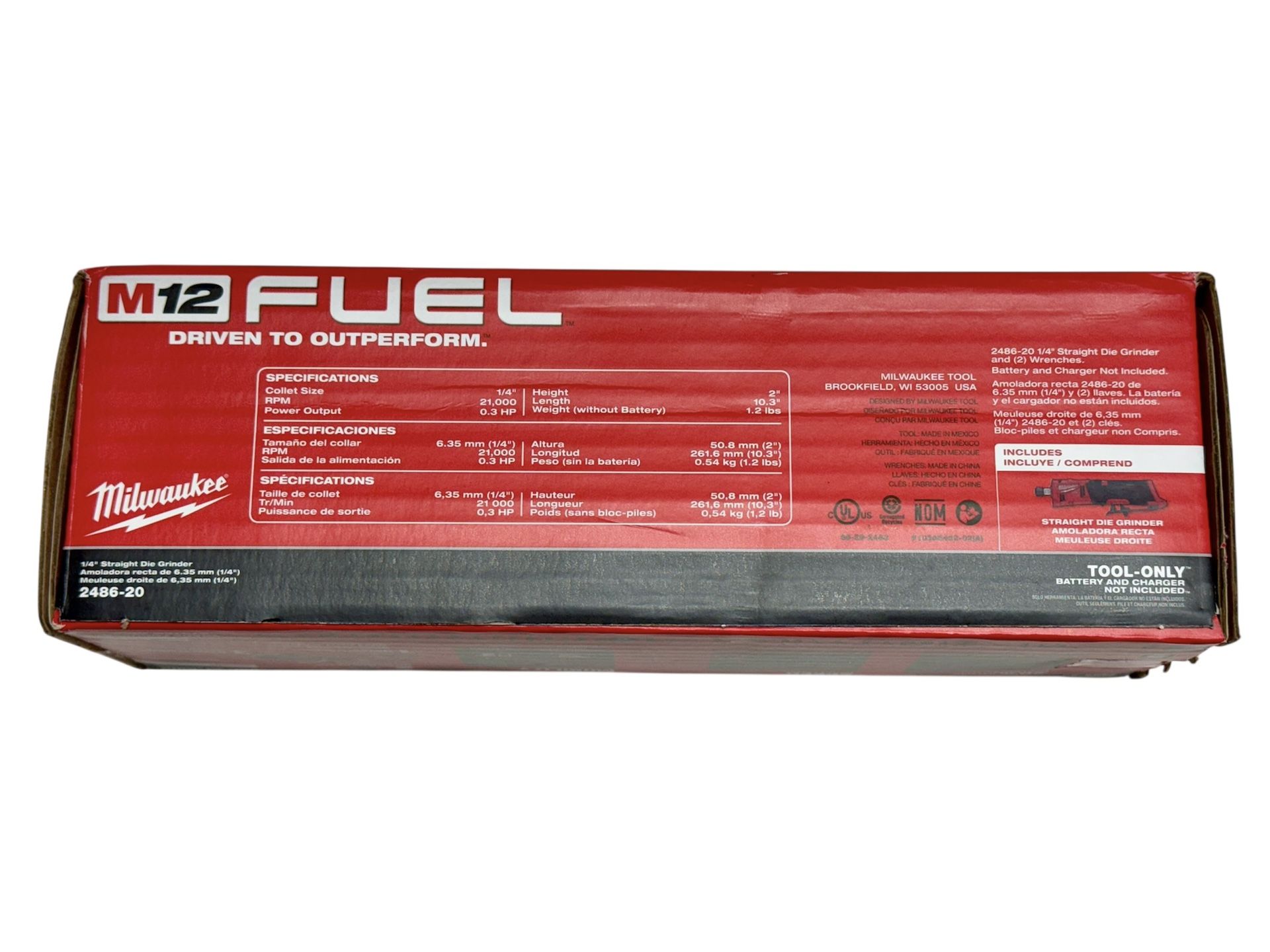 M12 FUEL 1/4