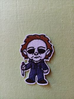 Michael Myers Embroidered Iron-On Patch