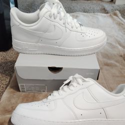 Nike Air Force One (White) Mens Size: 10