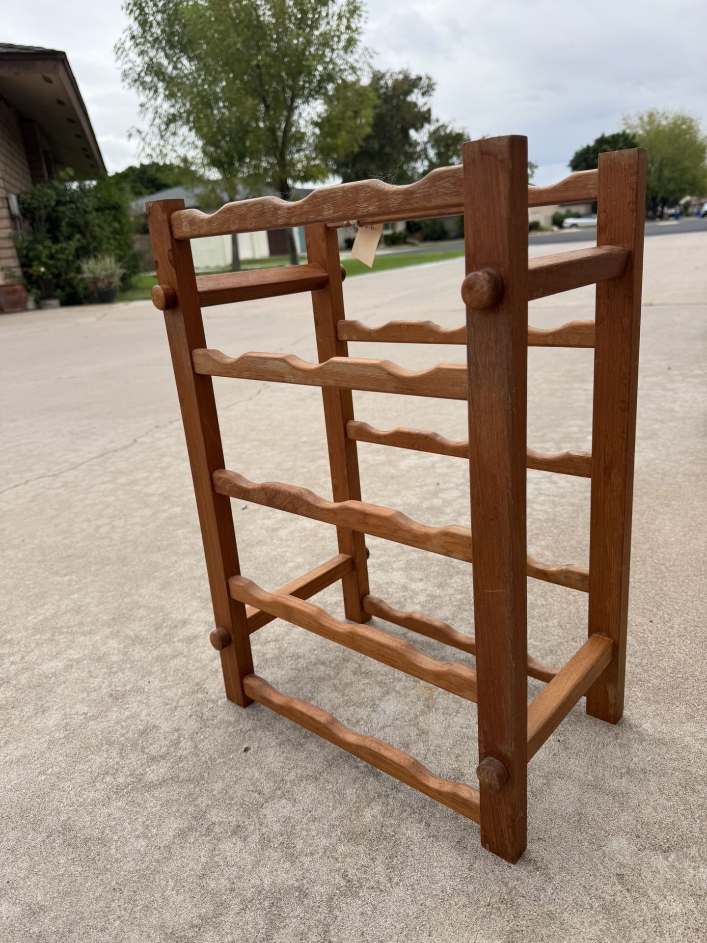 Mid century Wine Rack