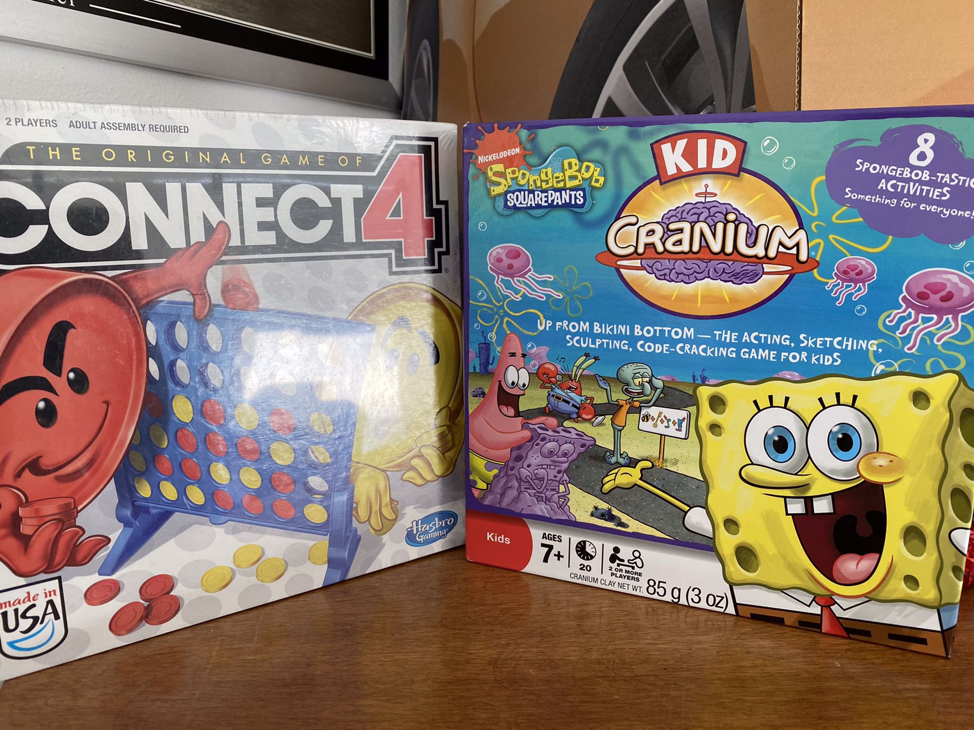 Board Games (Kids Cranium and Connect 4)