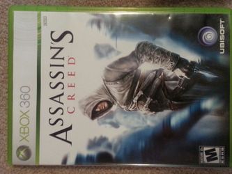 XBOX 360 Assassins Creed game