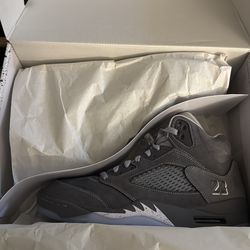 Jordan 5 wolf grey