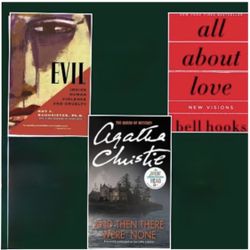 3 Books For Sale!!! All About Love, Evil, And Then There Were None