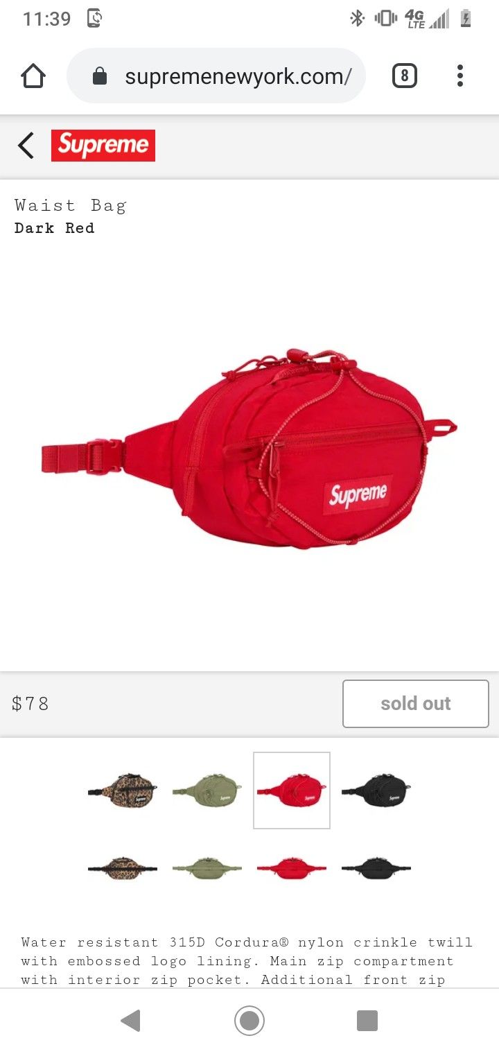 Supreme Bag