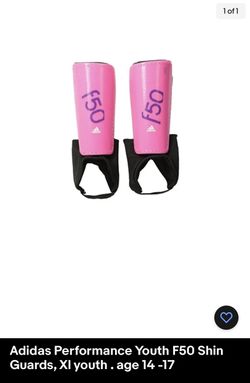 Adidas Performance Youth F50 Shin Guards, Xl youth . age 14 -17