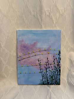 Hand painted picture