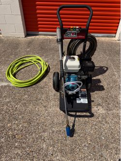 Pressure washing kit