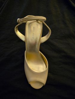 Nude Wedge Heel Nine West Shoes