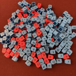 Snap Together Letter Cubes