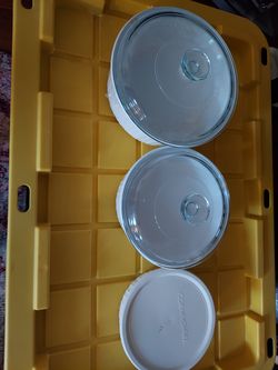 Corning Ware Round Casserole Dish (L-M-S)