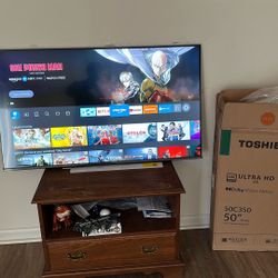 Toshiba TV 50 Ultra HD 4k Inches With Fire Stick