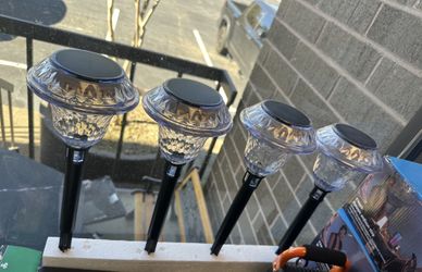 Solar Pathway Lights - Set of 4