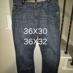 ARIAT FRC M5 LIGHT WEIGHT DURA STRETCH STRAIGHT FIT STRAIGHT LEG DENIM JEANS 