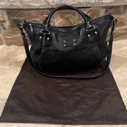 ❤️ AUTHENTIC Kate Spade Black Leather Hobo Bag w/ Dustbag ❤️