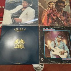Huge Collection Of Classic Vinyl Records From The '70s And '80s And Even Some From The 60s
