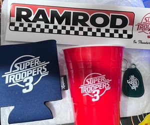 Super troopers 3 sdcc swag