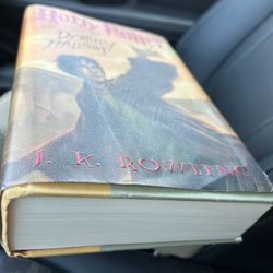 First Edition Harry Potter Deathly Hallows